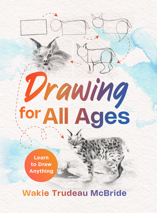 Drawing for All Ages (paperback with grayscale printing)